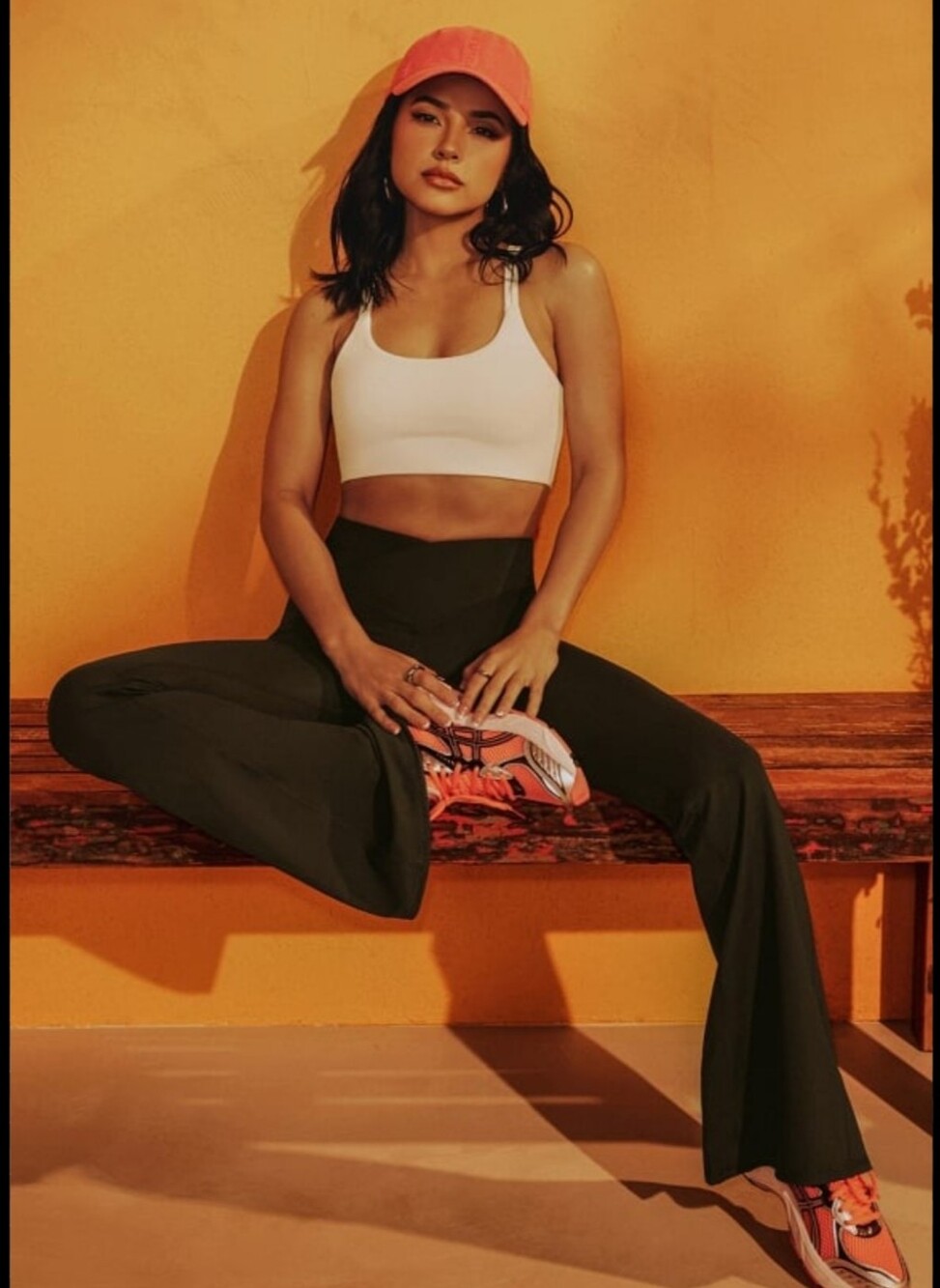 Fabletics Oasis PureLuxe High-Waisted Crossover Flare